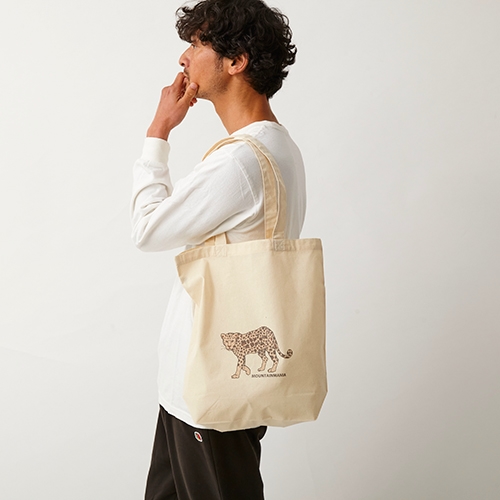 マウンテンマニア | ANIMAL PRINT CANVAS TOTE | トートバッグ | GO