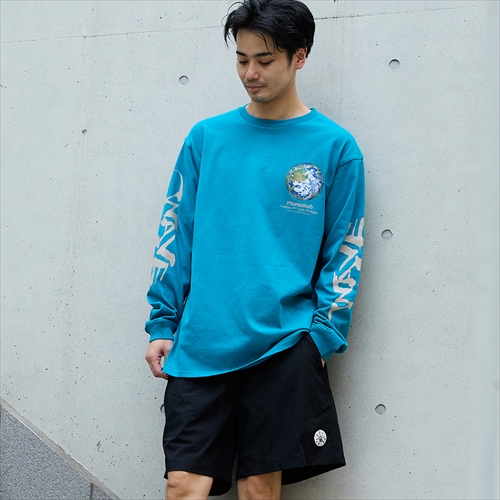 [マナスタッシュ]CiTee L/S TEE WAVE