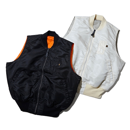 ALPHA INDUSTRIES INC MA-1 VEST ロフトマン③XXL-