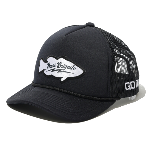 バスブリゲード×ゴーアウト | WAVY BASS TRUCKER CAP | キャップ | GO