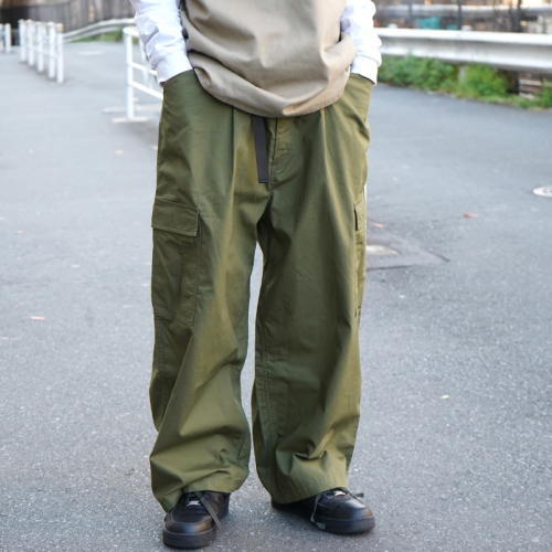 ベン デイビス | COTTON WIDE CARGO PANTS | クライミング・ワーク