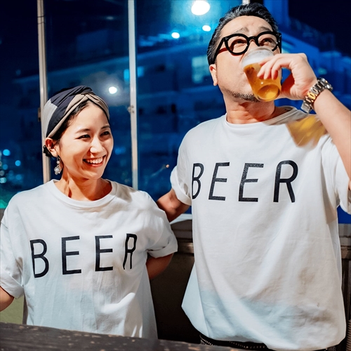 ビール | BEER ロゴT | Tシャツ | GO OUT Online ｜アウトドア