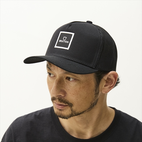 [ブリクストン]ALPHA BLOCK X C MP MESH CAP