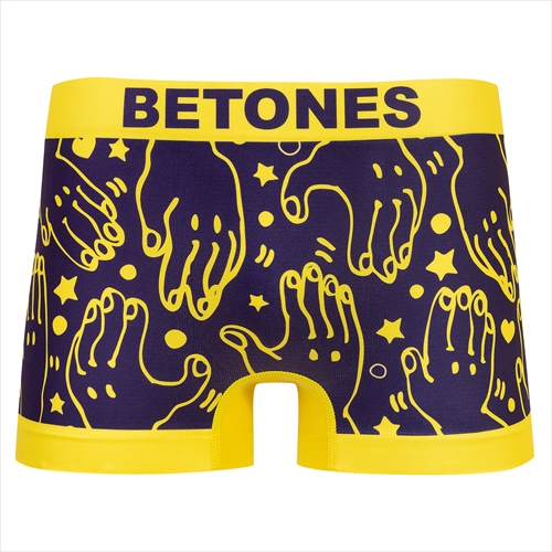 Underwear Men's Boxer Pants BANANA WANI EN2 BLACK from Betones
