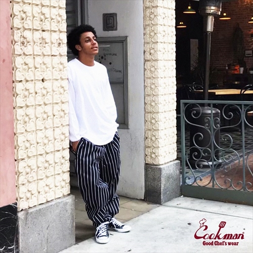 クックマン | Chef Pants Stripe Black | パンツ | GO OUT Online