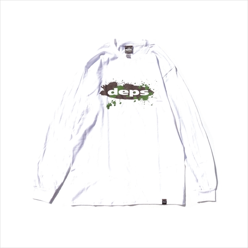 デプス | deps SPLASH LOGO L/S TEE | ロンT | GO OUT Online  ｜アウトドアファッション・キャンプの総合通販サイト