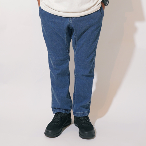 ゴーヘンプ | SLIM RIB PANTS（USED WASH） | デニムパンツ | GO OUT