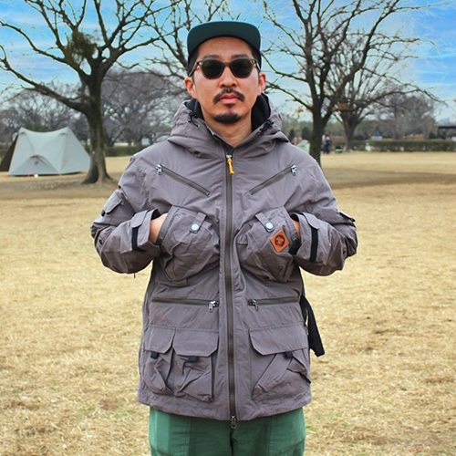 アウトドアジャケット grn outdoor MK5 MOUNTAIN PARKA L BLACK-www