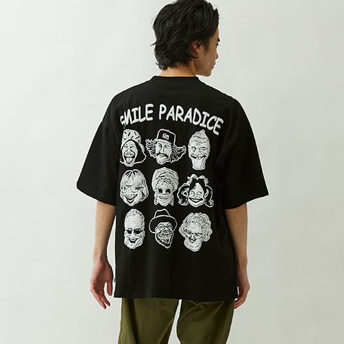 ジムマスター | “SMILE PARADICE”プリント7.4ozビッグTee | Tシャツ