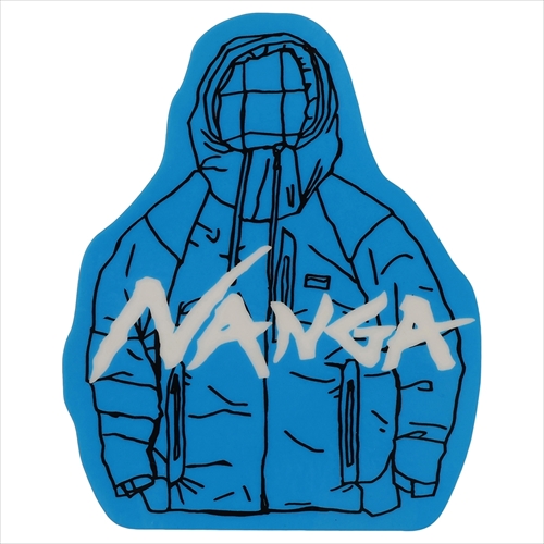 ナンガ NANGA×USHIODA HIROAKI STICKER ステッカー・ワッペン GO OUT Online  ｜アウトドアファッション・キャンプの総合通販サイト