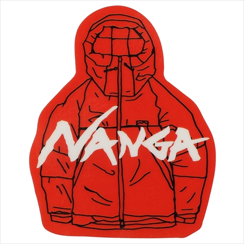 ナンガ NANGA×USHIODA HIROAKI STICKER ステッカー・ワッペン GO OUT Online  ｜アウトドアファッション・キャンプの総合通販サイト