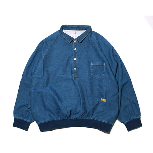 ネイタルデザイン | DENIM SWEAT POLO B.I.G | パーカー・スウェット