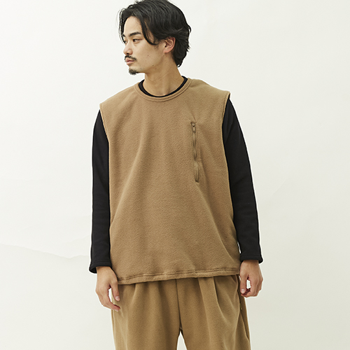 ファッティー | PHATEE CREW VEST | ダウンジャケット | GO OUT Online