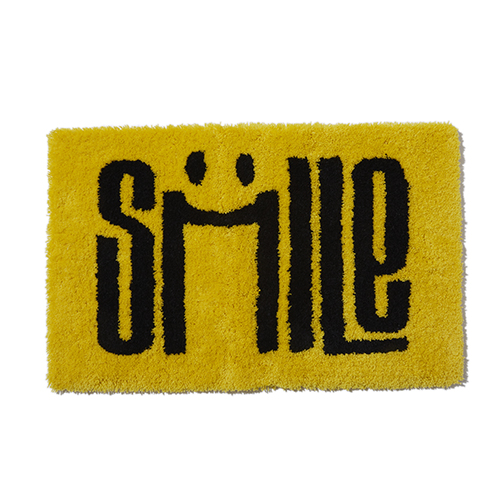 セカンドラブ | SMILE LOGO RUG MAT | クッション・マット