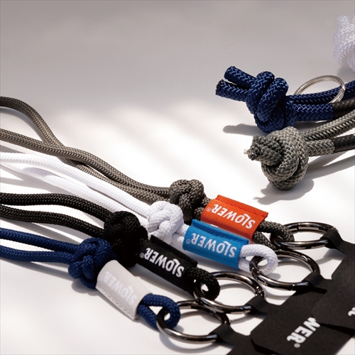 [スロウワー]PEBBLE ROPE KEY HOLDER Manly