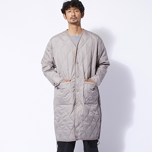 タイオン | MILITARY V NECK DOWN COAT (TAION-101BML-1LONG) | ダウン