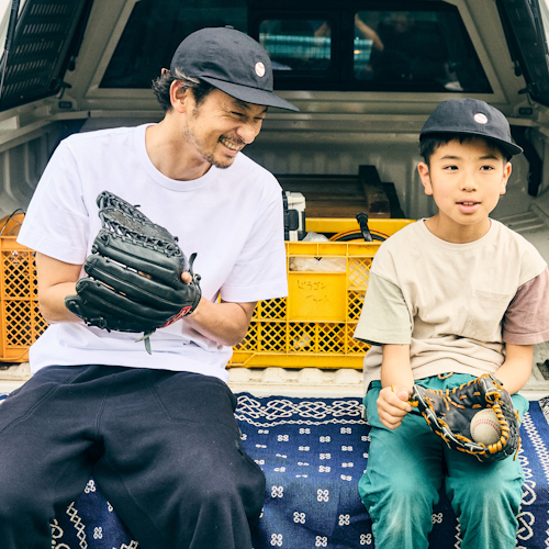 ザ・パークショップ×ゴーアウト | PARK BOY BB CAP (ADULT&KIDS SET