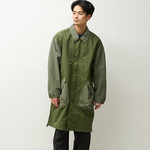 [ユニフォーム アウトドア スタンダード]PACKABLE RIPSTOP BALCOLLAR COAT