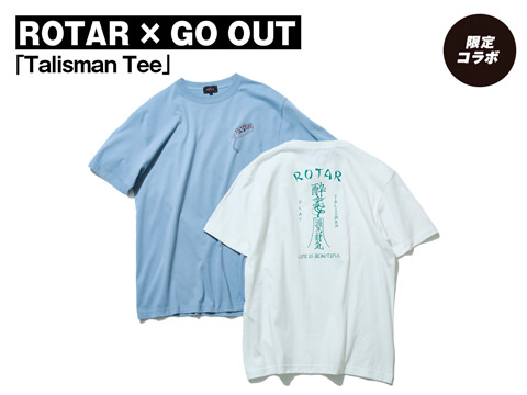 ROTAR × GO OUT「Talisman Tee」